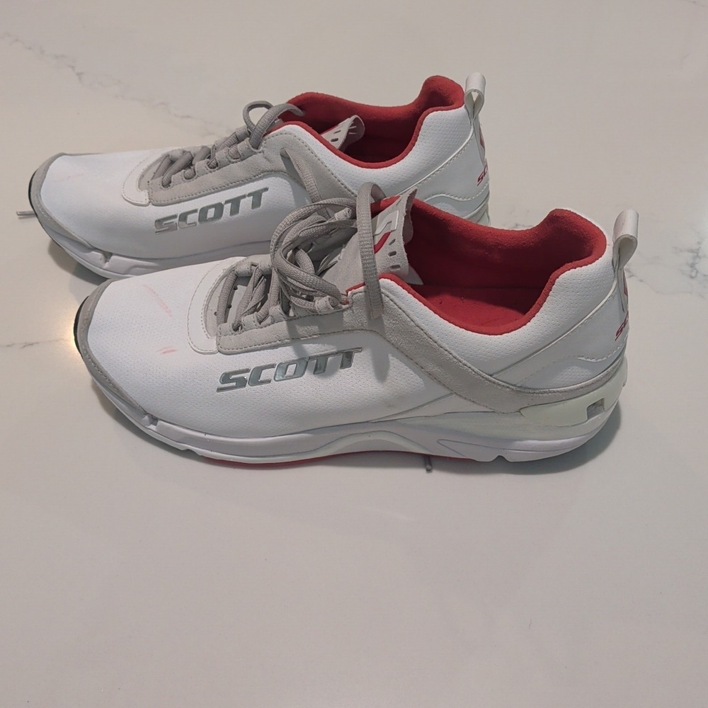 Scott T2 Original Perforated Sneakers White/Red